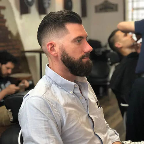 Executive fade with beard